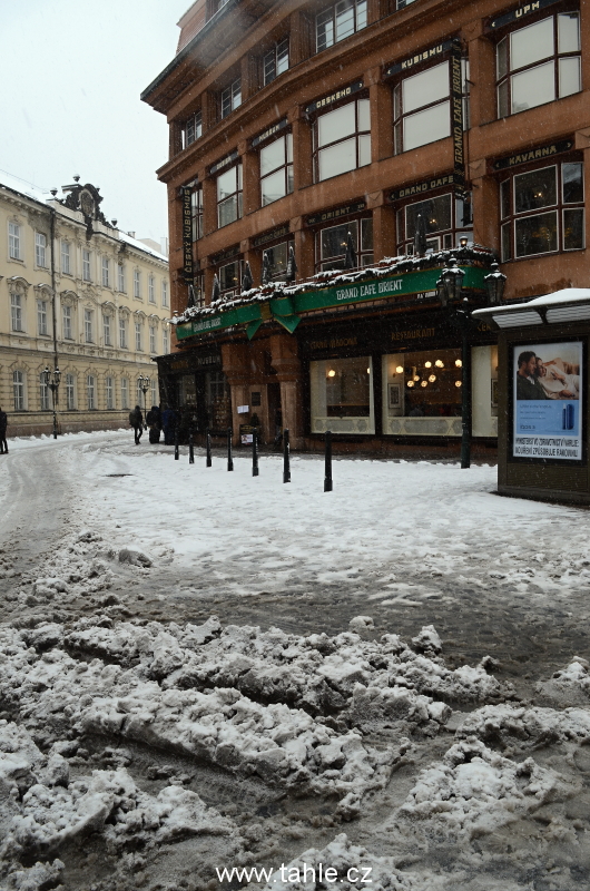 Zima v Praze