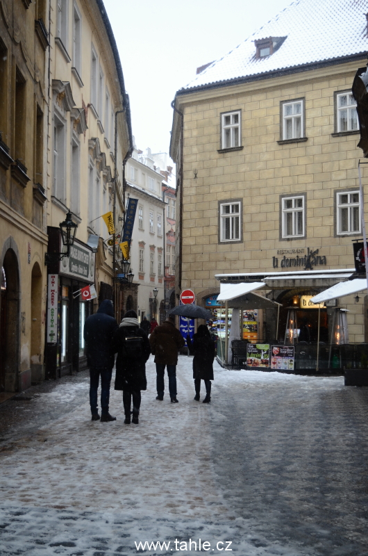 Zima v Praze