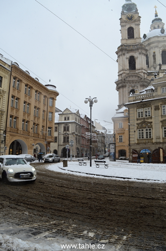 Zima v Praze