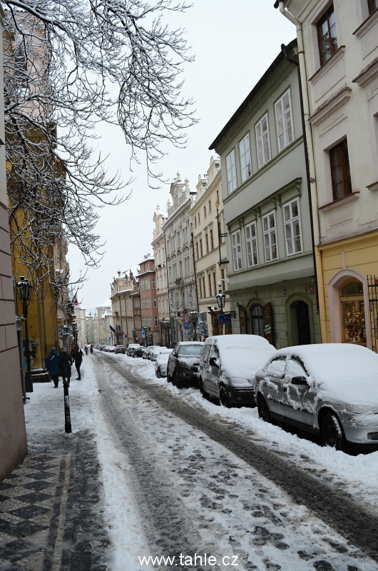 Zima v Praze