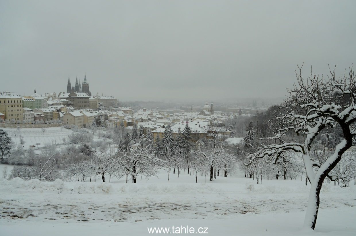 Zima v Praze