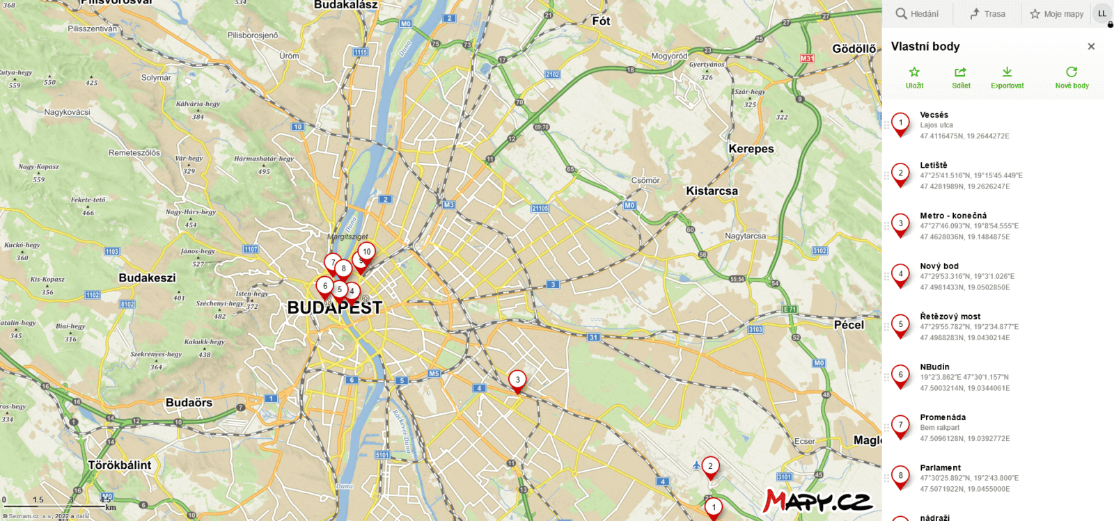 Budapešť